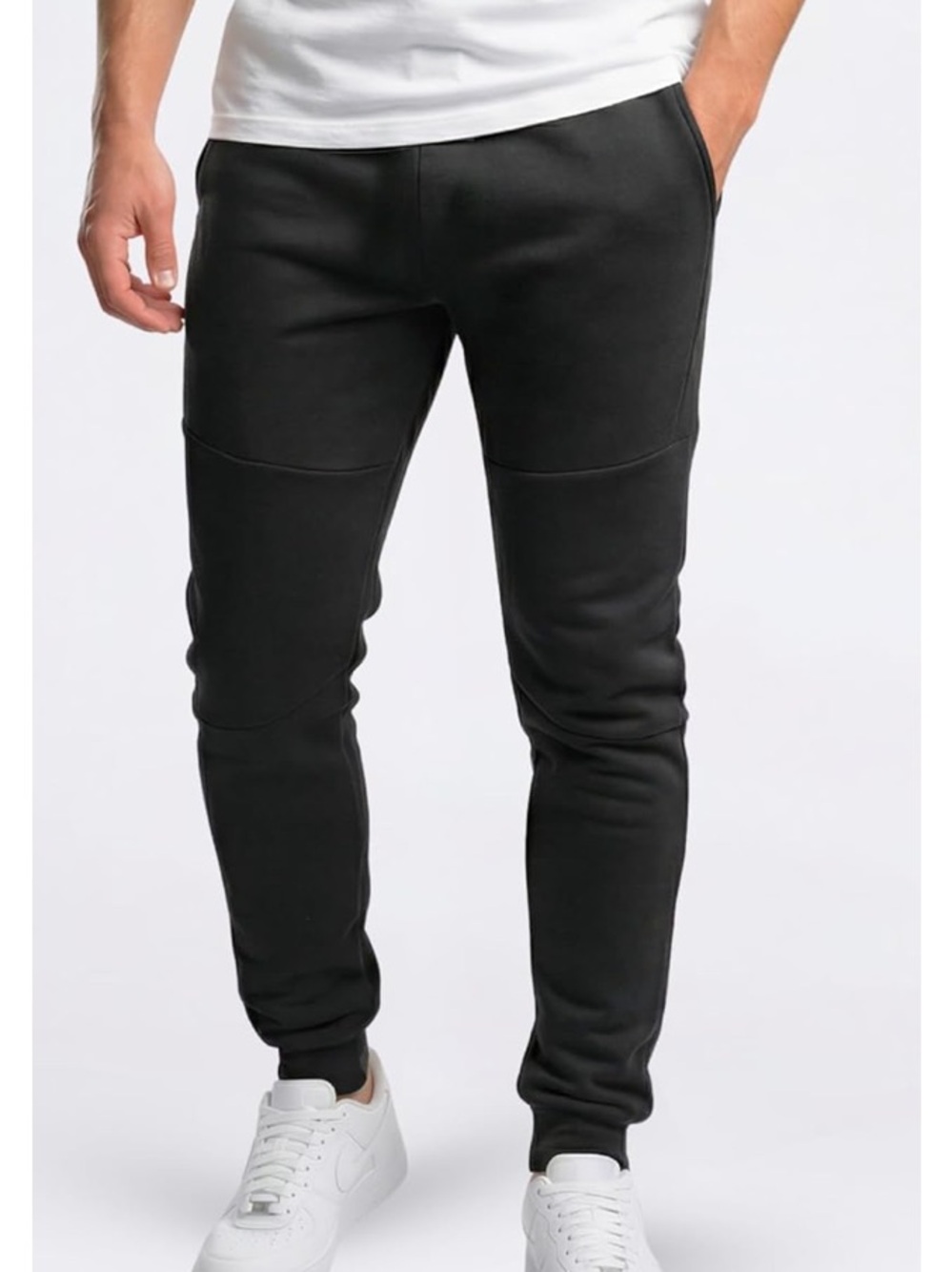 NEW! 2 ULTRA PERFORMANCE Fleece Joggers Sweatpants Gray Black Men’s SZ SM NWOT - Picture 5 of 16